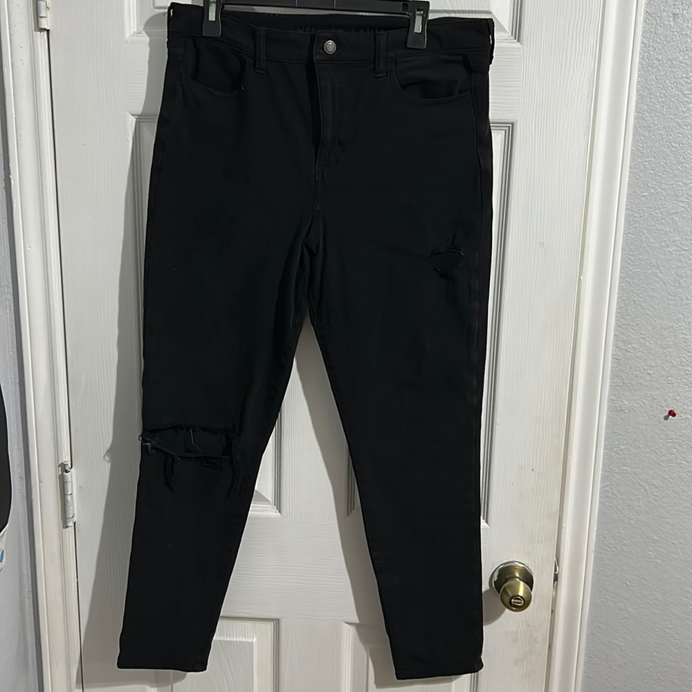 American eagle super high rise jegging